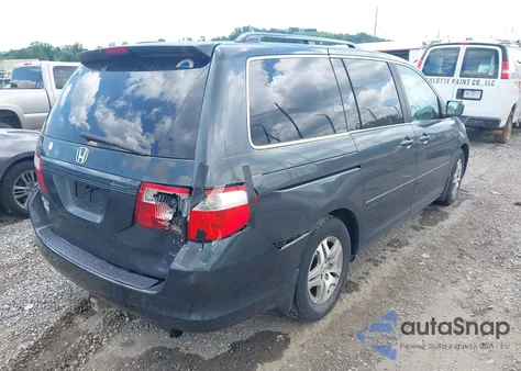 2005 Honda Odyssey Ex-L z USA, uszkodzony, nr VIN 5FNRL38725B089595